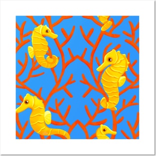 Sea Horse Posters and Art